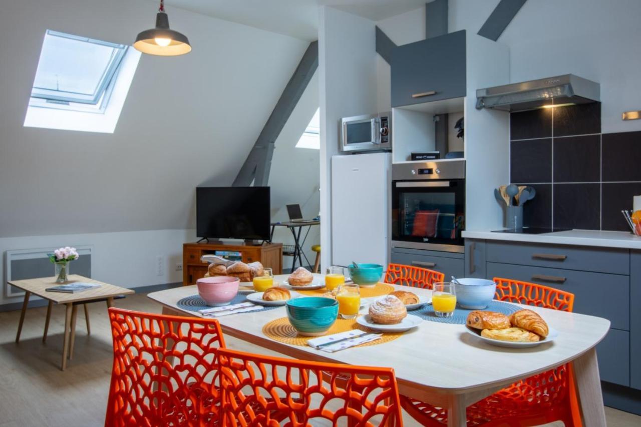 Superlogis - Sous Les Toits - T2- 3Etoiles - Blois-Hypercentre 1 Chambre 4 Personnes Dış mekan fotoğraf